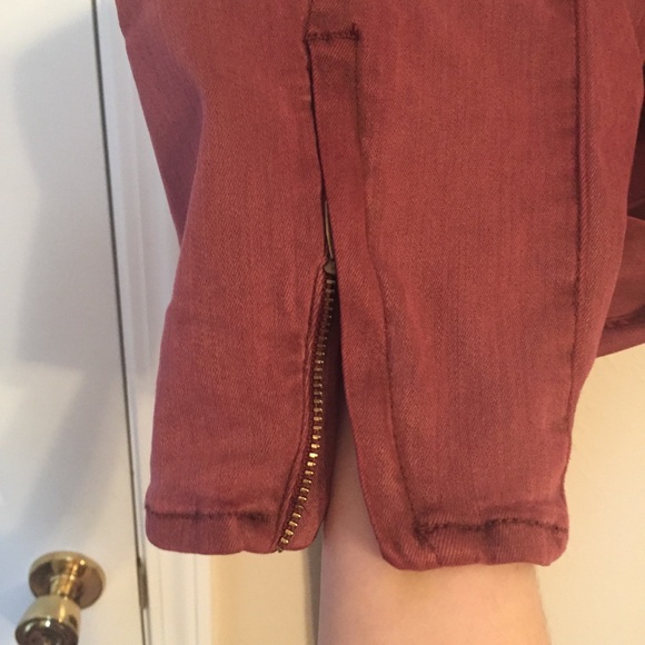 Pistola dusty rose ponte ankle zip skinny jeans - Picture 7 of 7